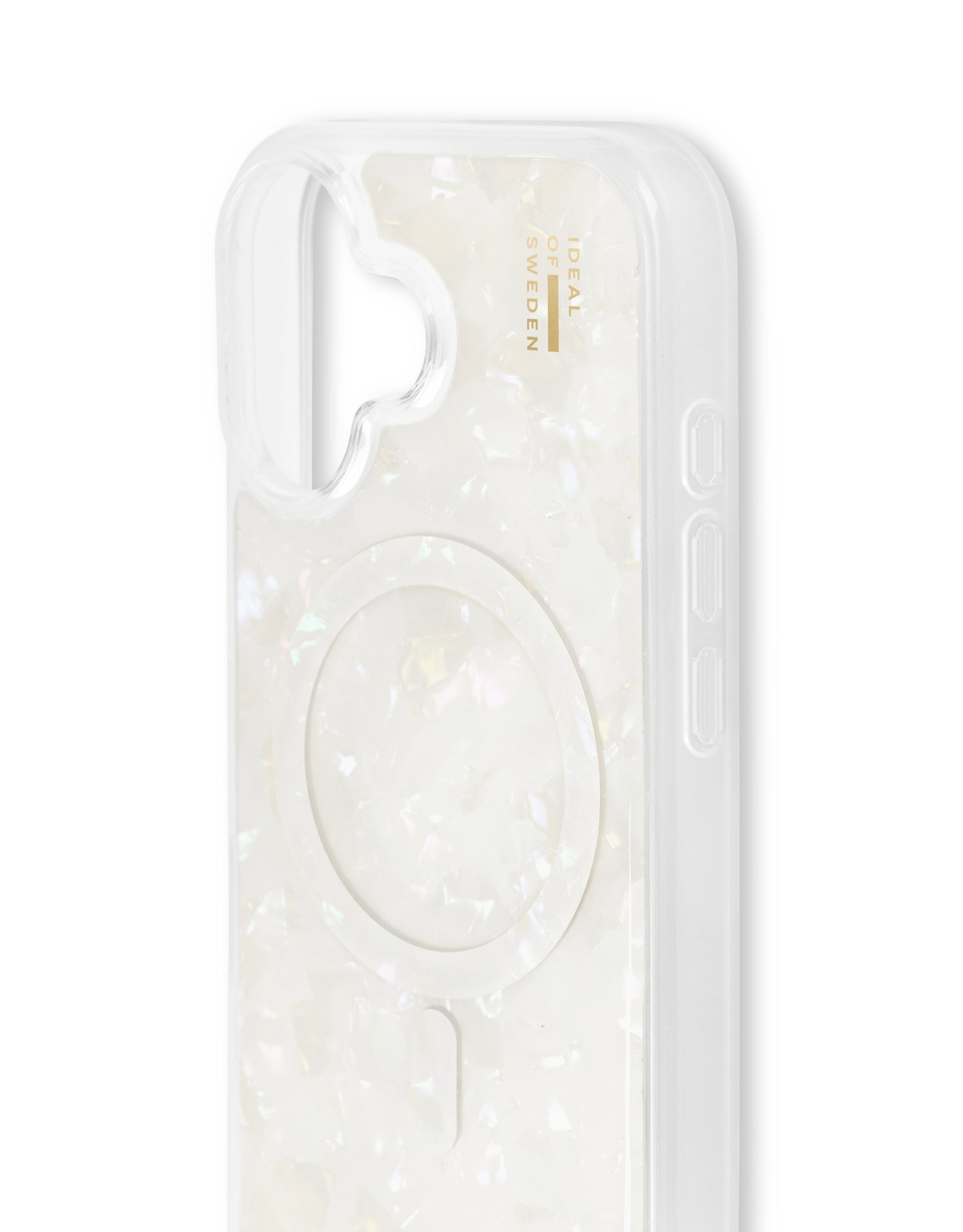 Ideal of Sweden – Backcover – für Apple iPhone 16 – Perlmutt – Kunstleder, MagSafe-kompatibel