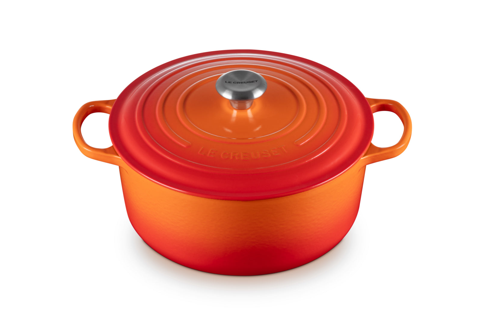 Le Creuset Kochtopf Signature – 6,7 l, Ø 29,7 cm, Gusseisen, Emaille, für Induktion, Gas, Glaskeramik und mehr