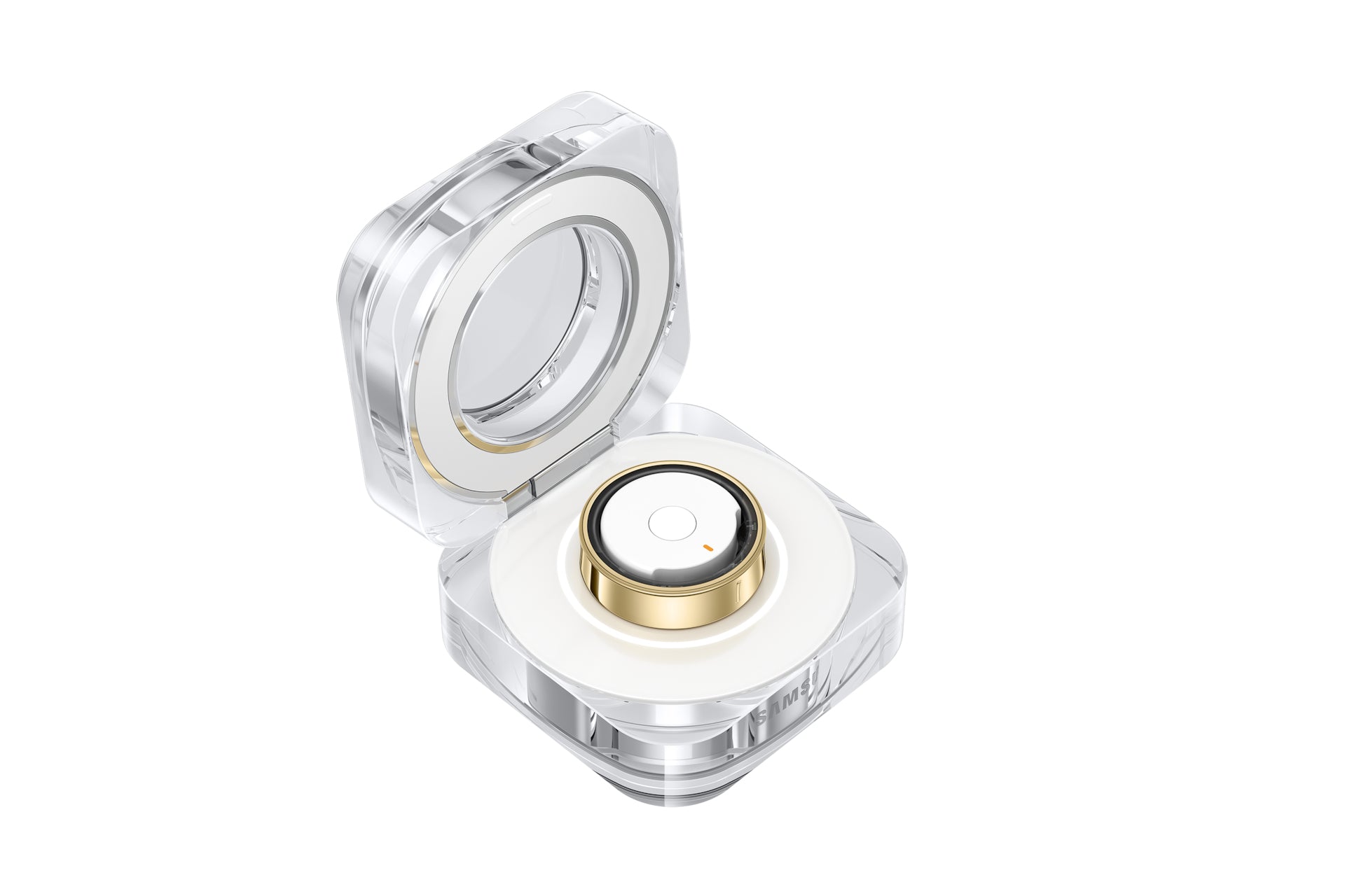 Samsung Galaxy Ring – Titan Gold, Ringgrösse 14, 100 m, für Android