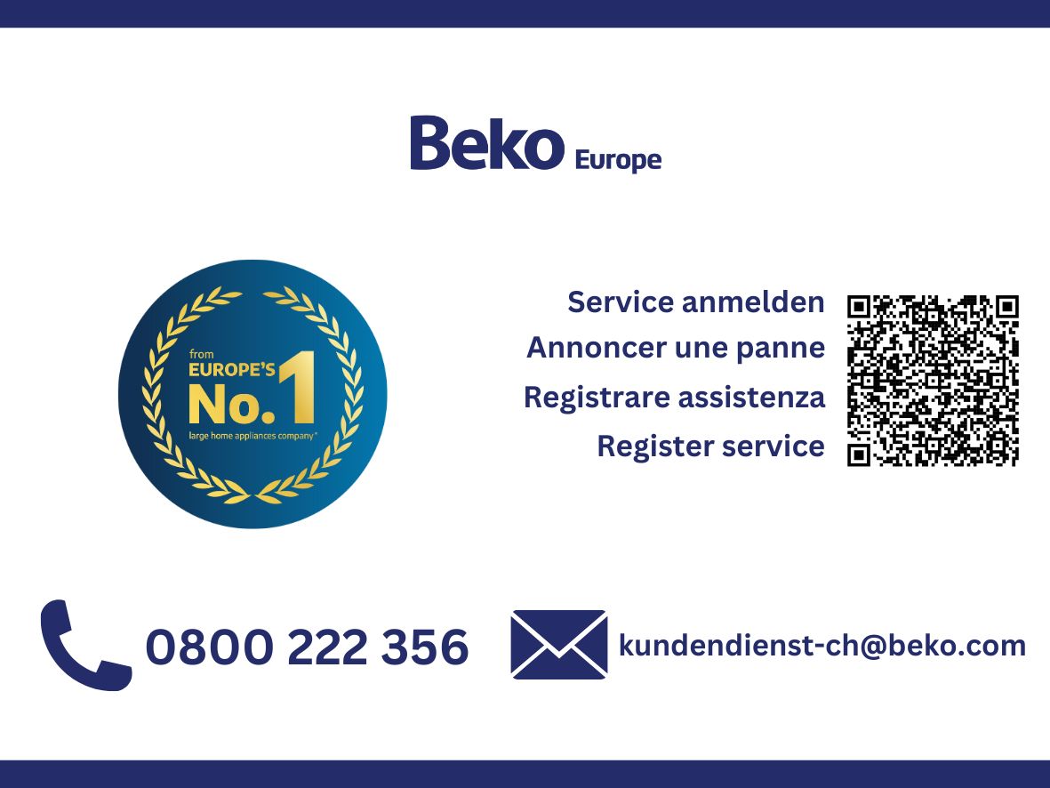 Beko Waschmaschine WM207 – 7 kg, 1351 U/min, Energieeffizienzklasse A – weiss