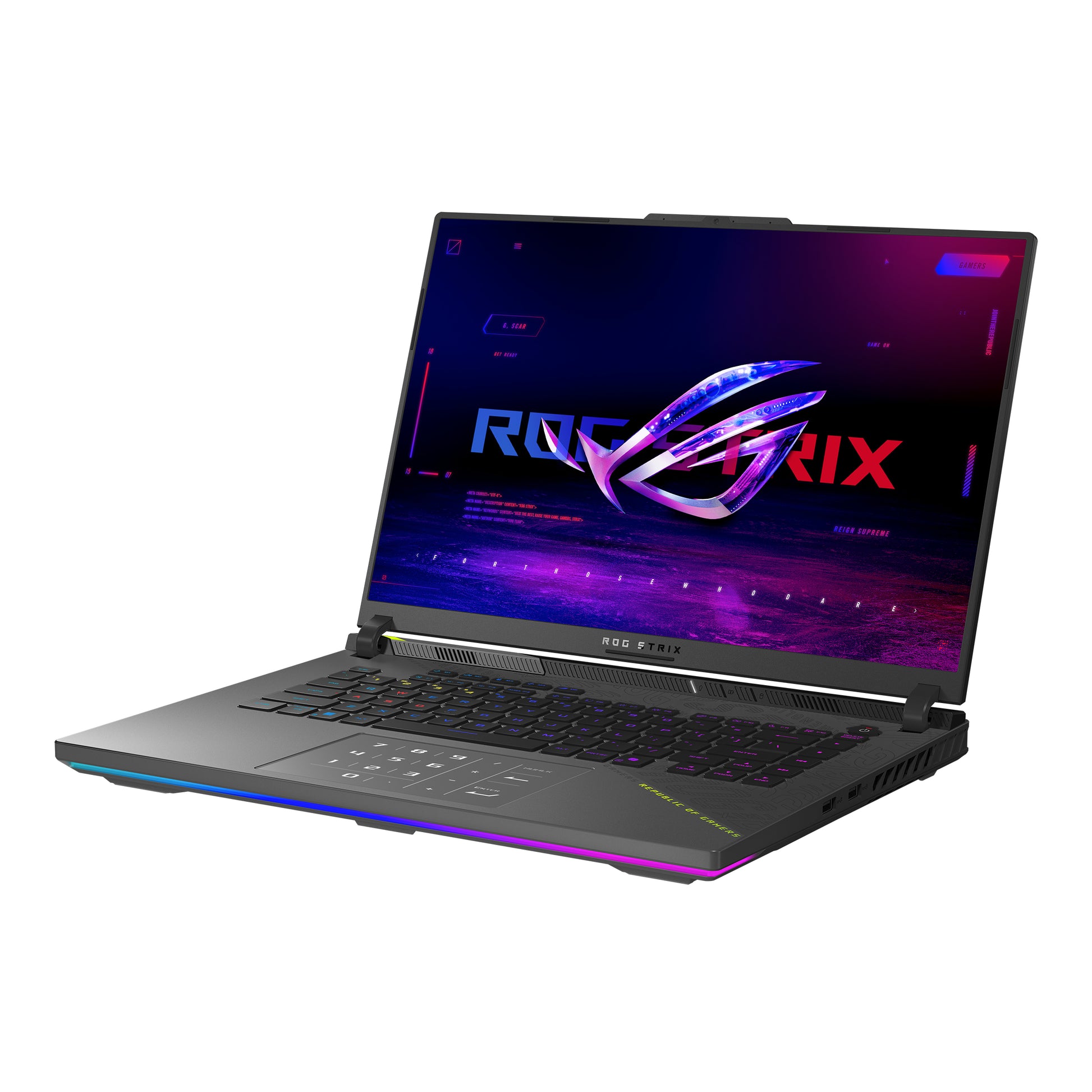 ASUS ROG Strix G16 G614PP – 16" WQXGA, Ryzen 9 8940HX, 32 GB, 1 TB SSD, RTX 5070, Win 11 Home