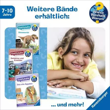 Ravensburger Buch – Wieso? Weshalb? Warum? Erstleser: Roboter (Band 14), Hardcover, 64 Seiten, ab 7 Jahren