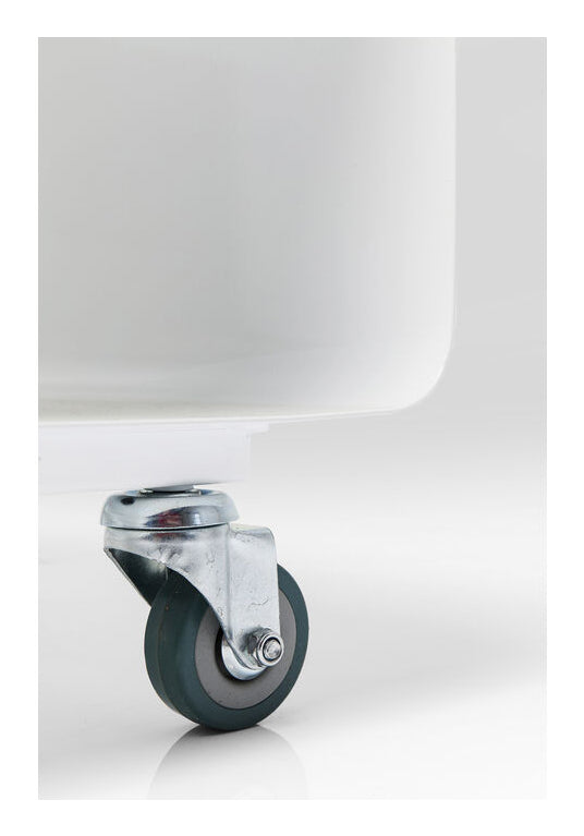 Kare TV-Möbel Lounge M – 90 × 42 × 30 cm, rechteckig – Stahl – weiss