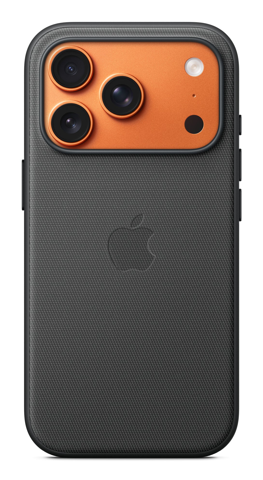 Apple Techwoven Backcover – für Apple iPhone 17 Pro – MagSafe, Aluminium+Stoff+TPU, Schwarz