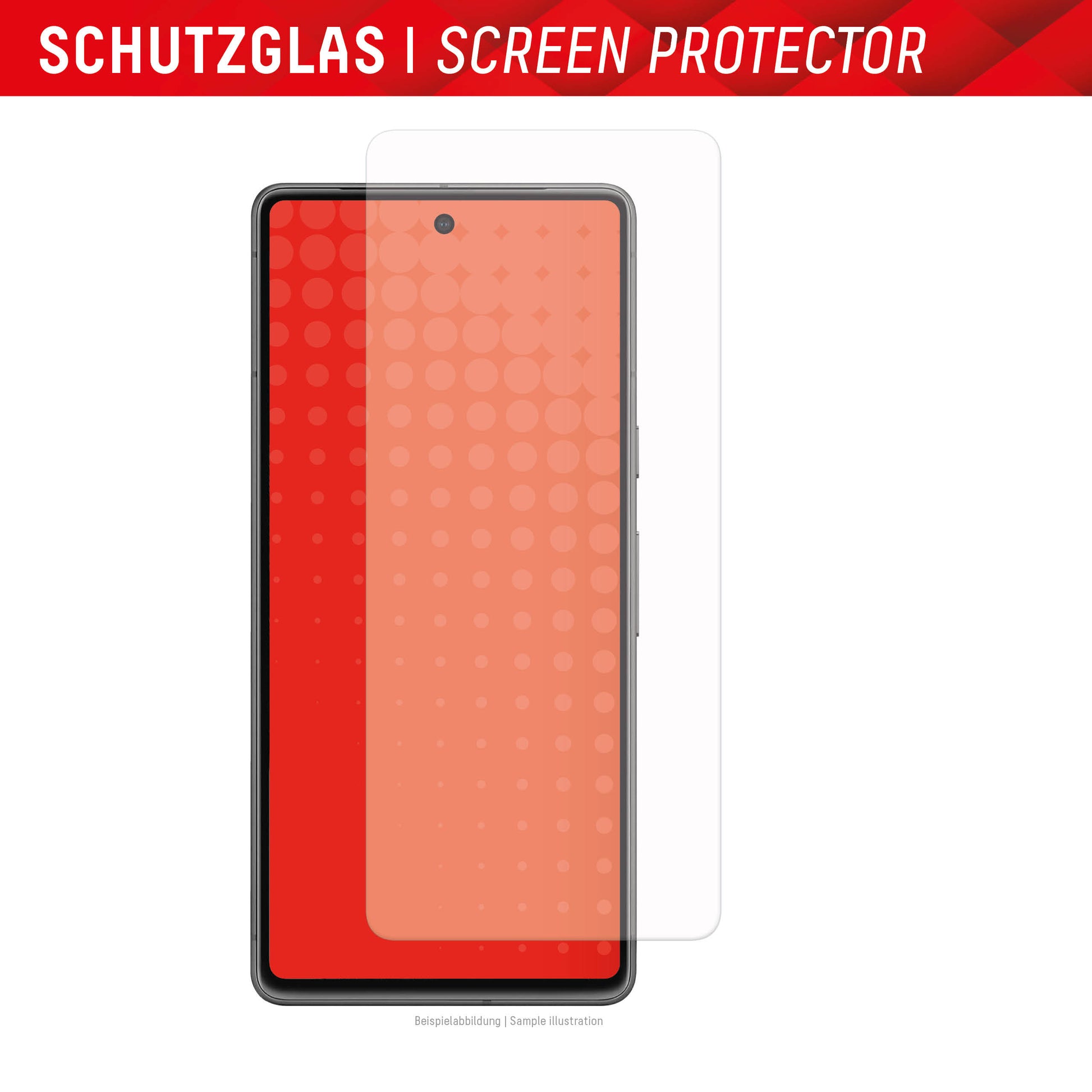 E.V.I. Displayschutz (Panzerglas), 10H – für Pixel 8A – mit Applikator