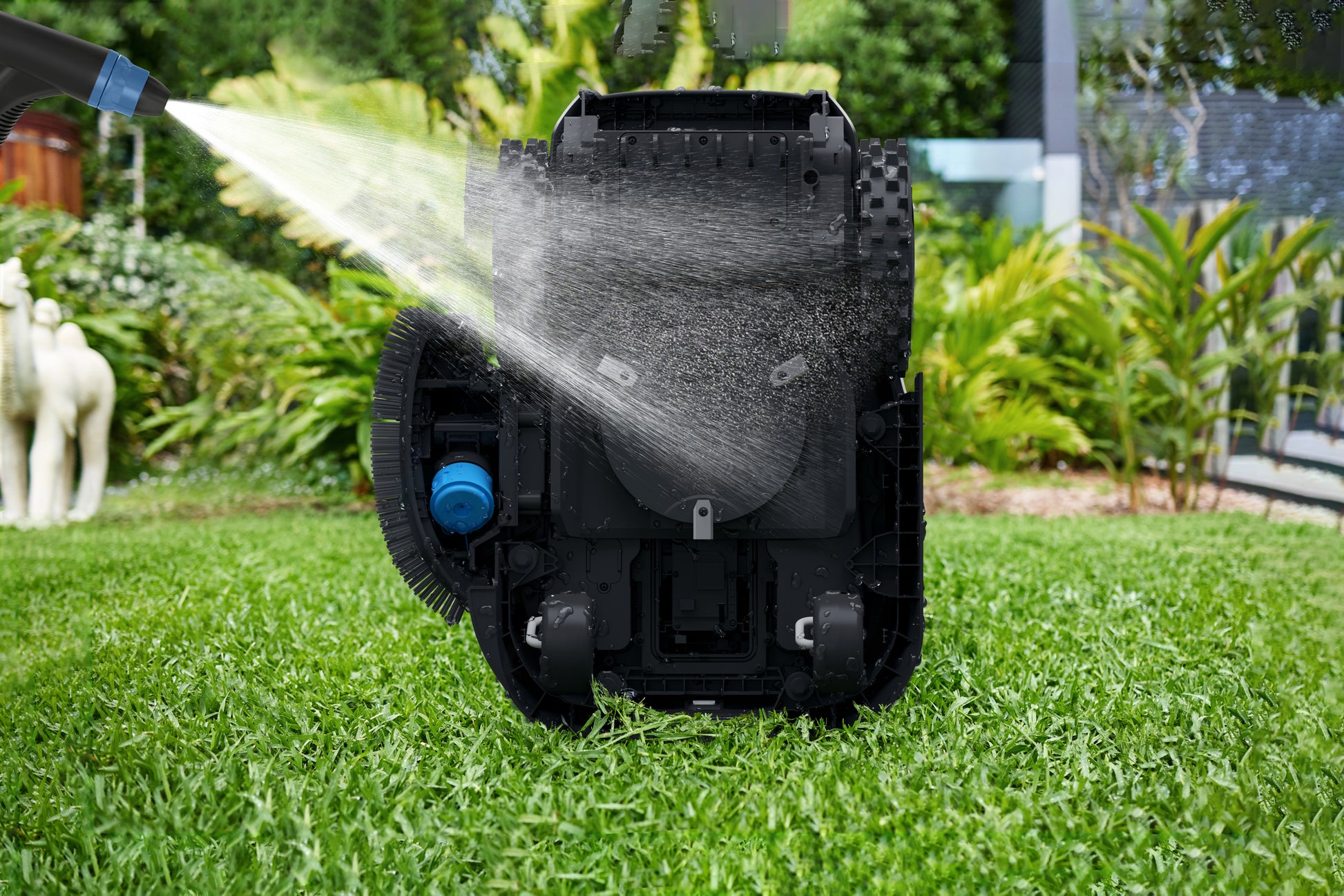 Ecovacs GOAT O1200 LiDAR Pro Rasenmähroboter – 21 V – bis 1200 m² – Schnittbreite 220 mm – inkl. Ladestation
