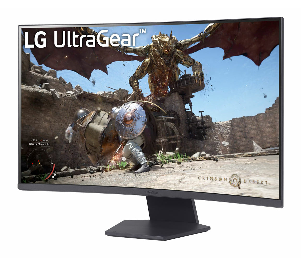 LG 32GS60QC-B – 31,5" Curved, 2560 × 1440 (WQHD), VA, 180 Hz, HDR10