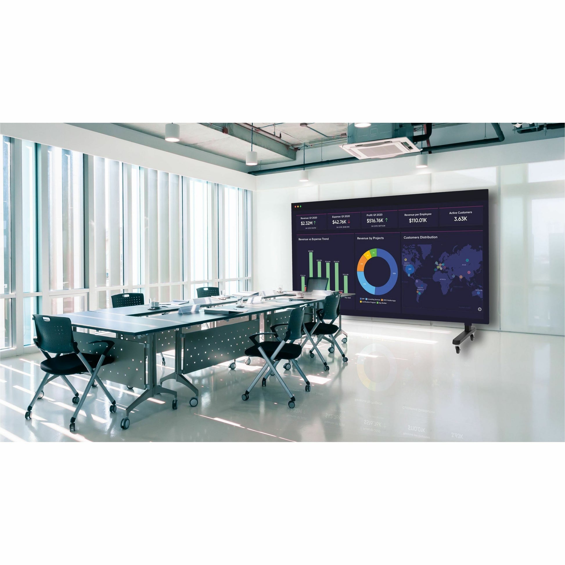 Peerless AV DS-LEDKMT-LSCB-5X5 – Trolley für LG LSCB, LSAB-Serie