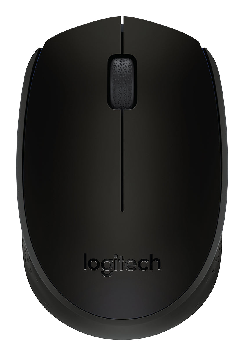 Logitech B170 – Maus – Kabellos (2,4 GHz), beidhändig, Schwarz