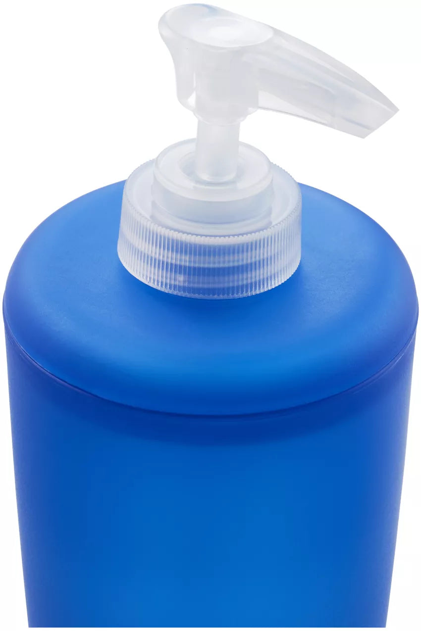 Diaqua Trend Frosted Seifenspender – Polypropylen, Blau/Transparent, 400 ml