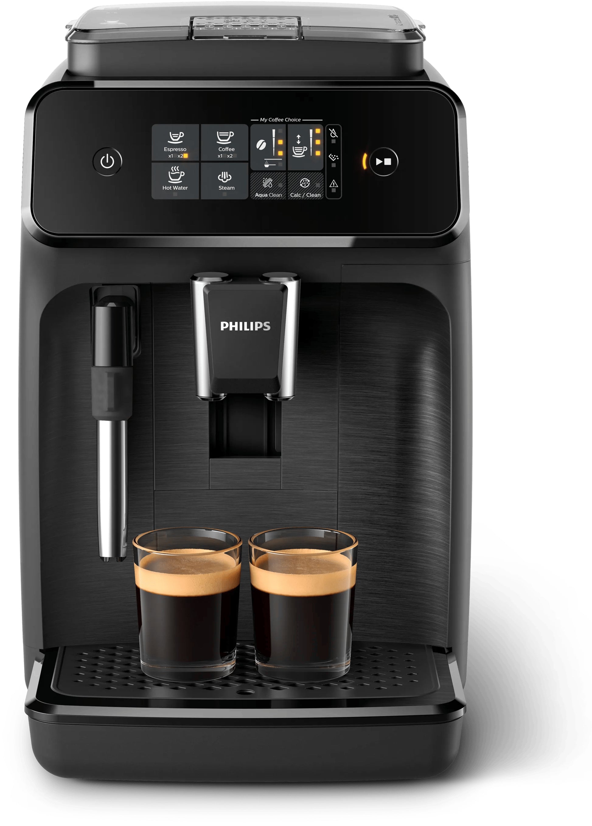 Philips Serie 1200 EP1220/00 Kaffeevollautomat – 1,8 l, 275 g Bohnenbehälter, 15 bar, Milchaufschäumer