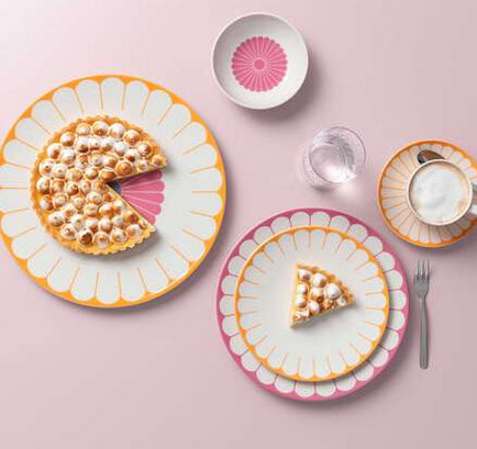 Villeroy & Boch Platzteller – Porzellan, Mehrfarbig, Rund, 6 Stück