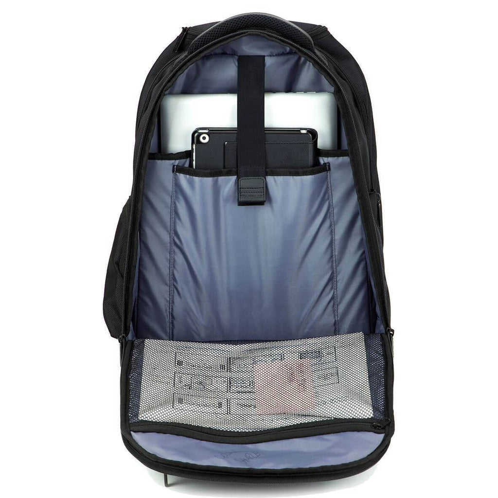 Targus Trolley-Rucksack – für 15,6", 30 l, mit Rollen, Polyester – schwarz, 220 × 515 × 360 mm