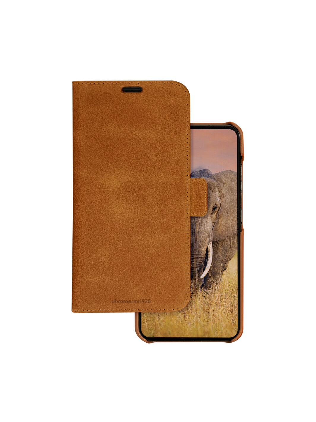 dbramante1928 Lynge Wallethülle – für Samsung Galaxy S24+, 3 Kartenfächer, Leder, Tan