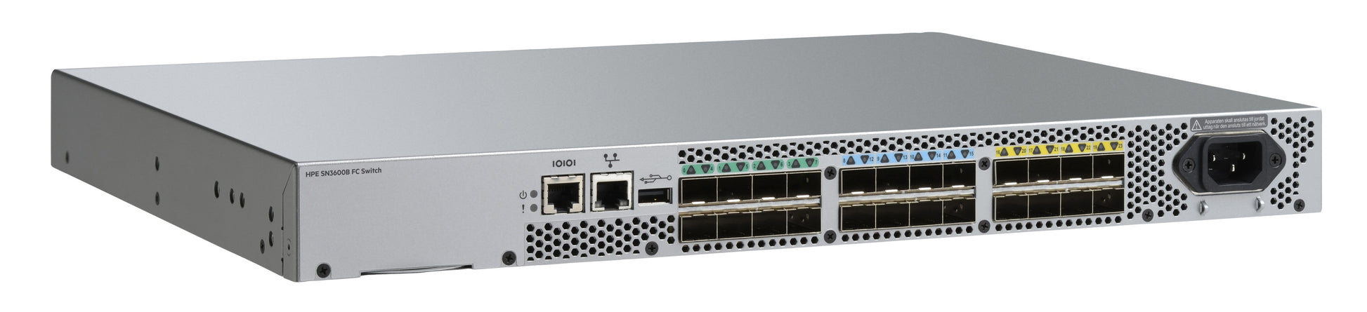 HPE SN3600B – Managed Switch – 1×10G, 24×SFP+, 1U