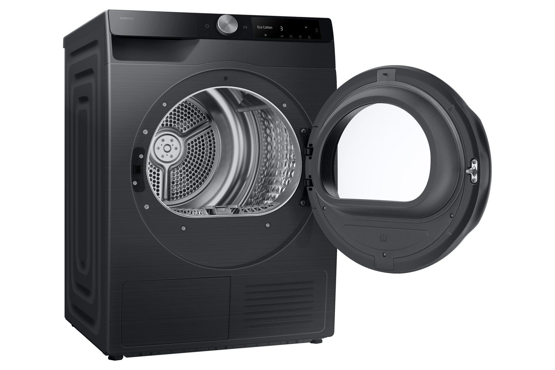 Samsung Wäschetrockner DV6000 – 9 kg, Wärmepumpe, AI Dry+, A – Schwarz