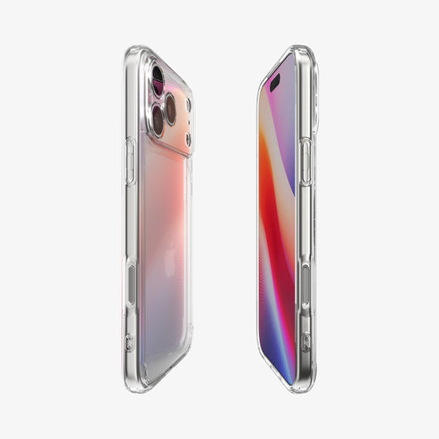 Spigen Ultra Hybrid – Backcover – für Apple iPhone 17 Pro Max, PC+TPU, Transparent