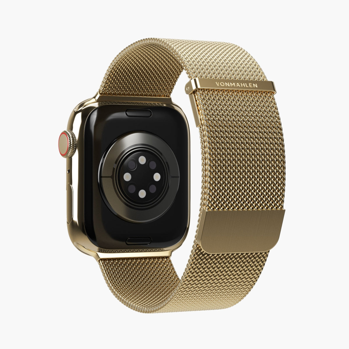 Vonmählen Milanese Loop 2 – Armband – für Apple Watch (diverse Grössen), Gold, Edelstahl