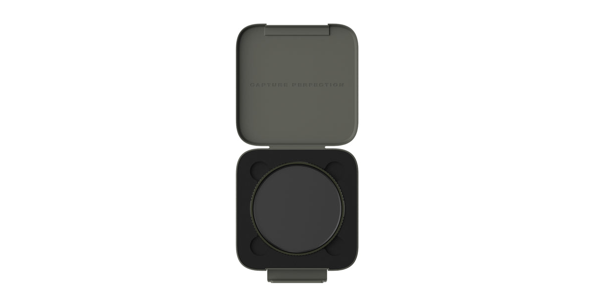 PolarPro Shortstache 77 mm Filter – Black-Mist + Polarisationsfilter – Anti-Blend, kratzfest – Aluminium/Glas