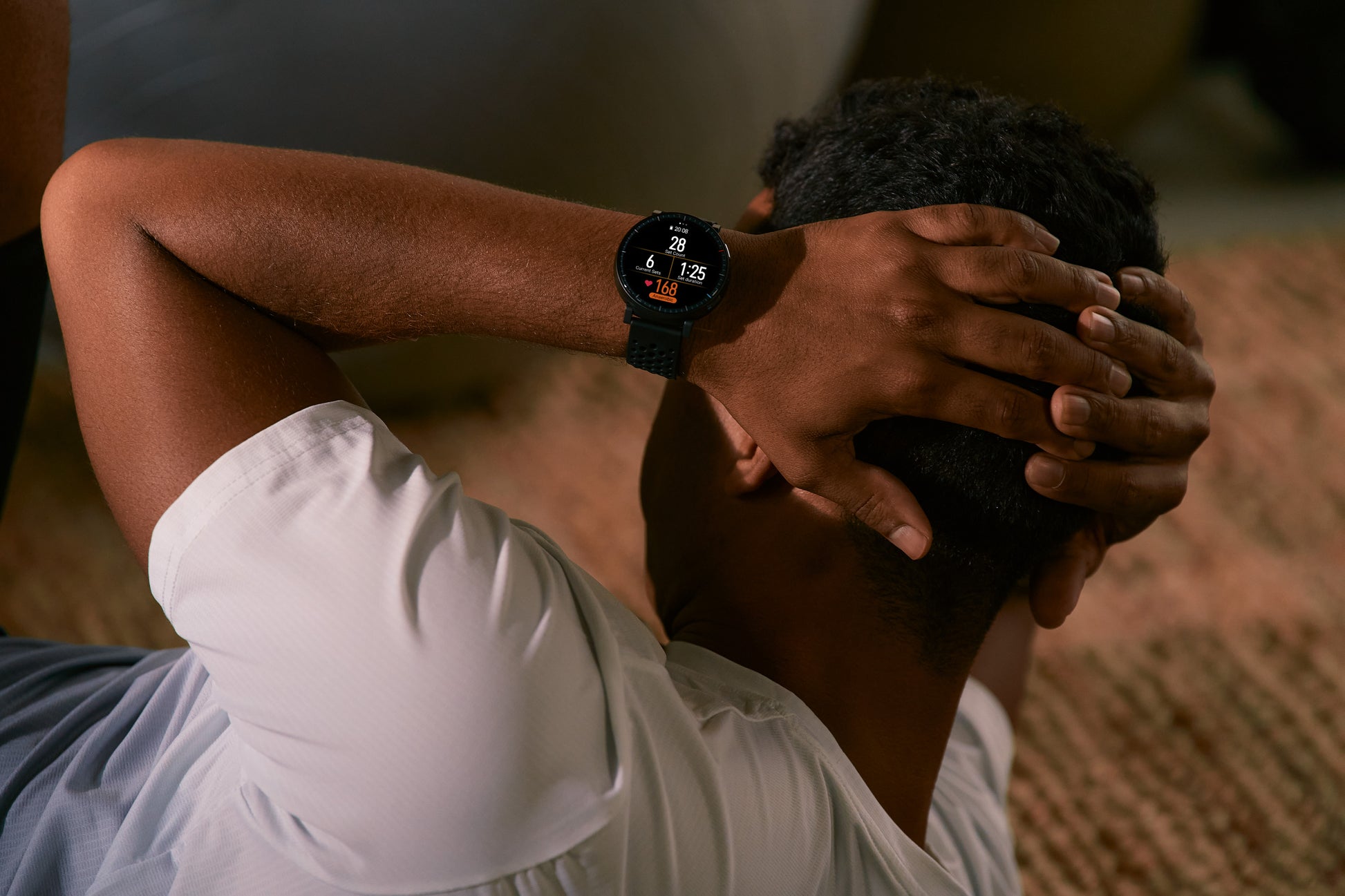 Amazfit Active Max 49 mm GPS – Aluminium Schwarz, Sportband, 50 m, für Android, iOS
