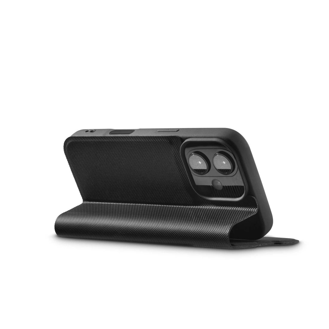 Hama Daily Protect – Folio – für Apple iPhone 16, mit Ständer, mit Kartenfach, PU+TPU, Schwarz