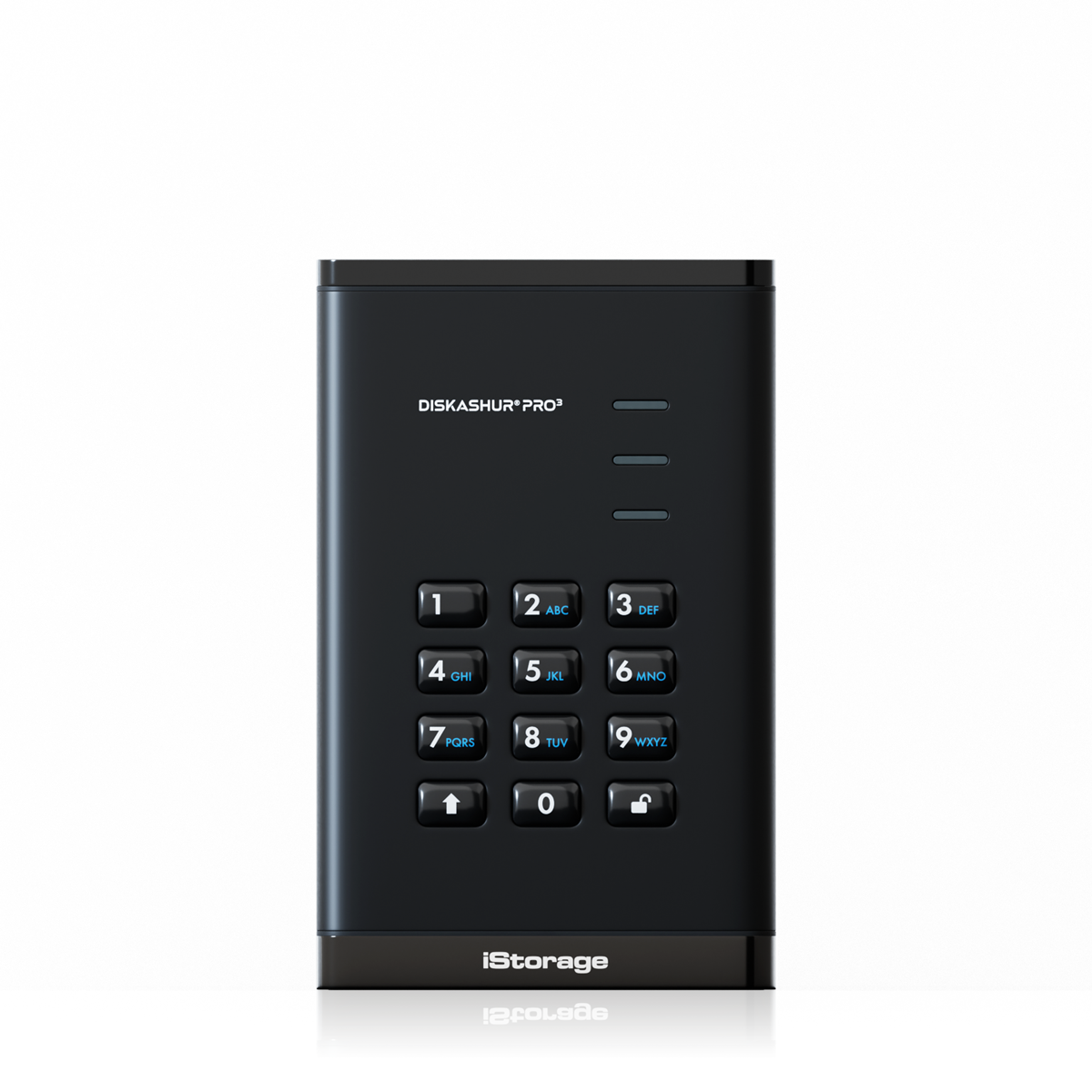 iStorage diskAshur Pro3 500 GB – für 2,5" HDD, USB-C 3,2 Gen 1