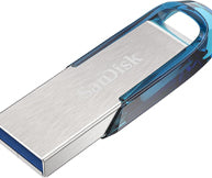 SanDisk Ultra Flair USB-Stick – 64 GB, USB 3.0, Lesegeschwindigkeit 150 MB/s