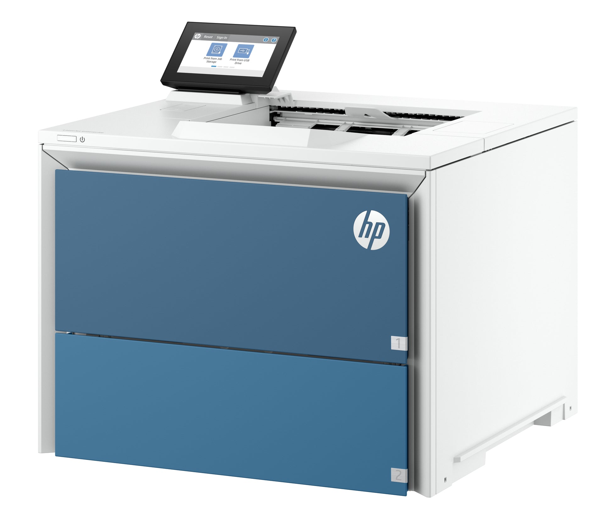 HP LaserJet Enterprise 6501dn – Schwarz-Weiss, A4, Duplex, LAN, USB, 55 Seiten pro Minute, AirPrint, Mopria