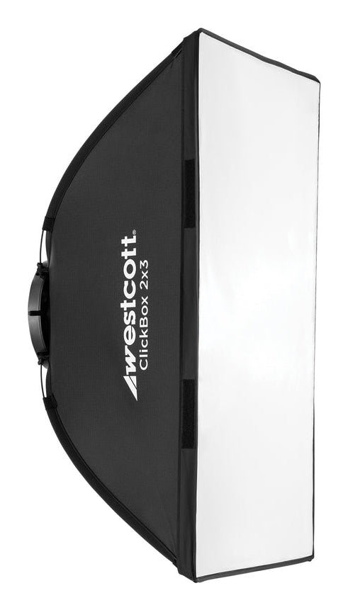 Westcott ClickBox 2x3 Softbox – Bowens-Mount, 305 × 914 × 394 mm – Schwarz