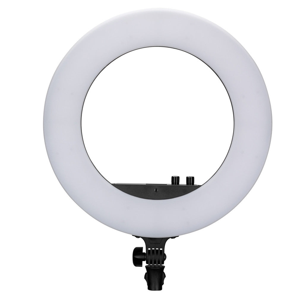 Nanlite Halo 18 LED-Ringleuchte – 48 W, 2700–6500 K, CRI 95 – 45 cm – Schwarz