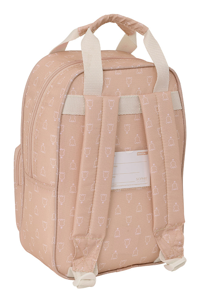 Safta Kindergartenrucksack, Sophie la Girafe, 4,5 l, 20×28×8 cm