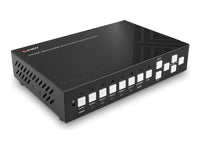 Lindy 32330 – KVM-Switch 5-Port, HDMI/USB, 4K (4096 × 2160), Seamless Multiview