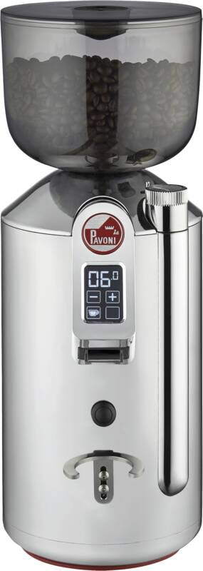 la Pavoni Kaffeemühle LPGGRI01EU – 500 g, Scheibenmahlwerk, 310 W – Aluminium