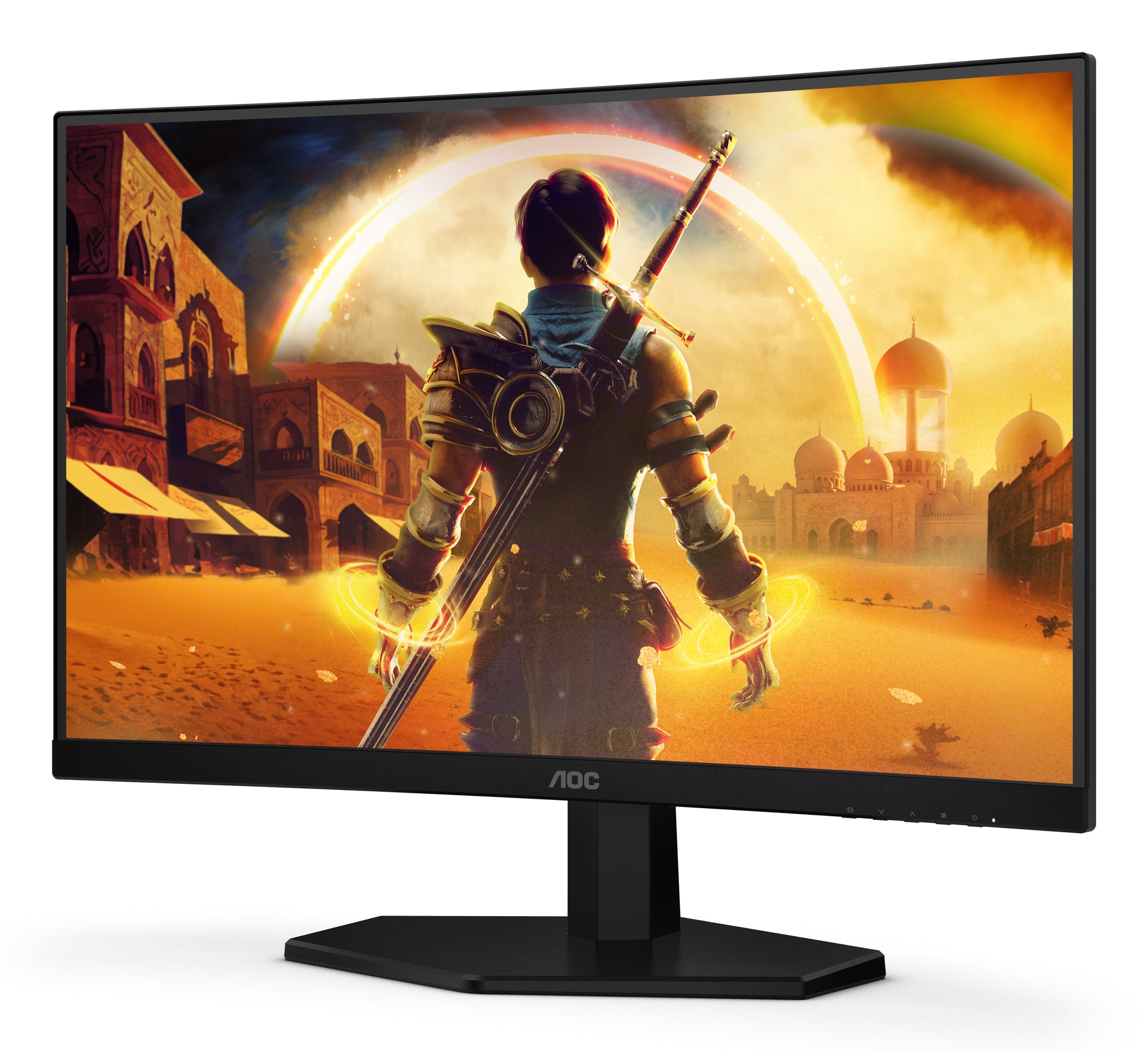 AOC G4 C24G42E – 23,6", Curved 1500R, 1920 × 1080 (Full HD), VA, 180 Hz, HDR10