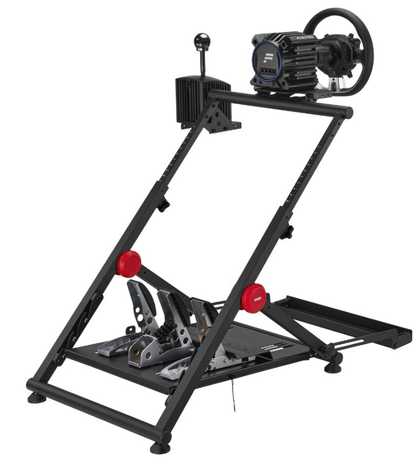 Oplite GT Pro V2 – Laptop-/Gerätewagen, 90,5 × 13 cm, 30 kg, Schwarz, für Thrustmaster/Logitech/Turtle Beach