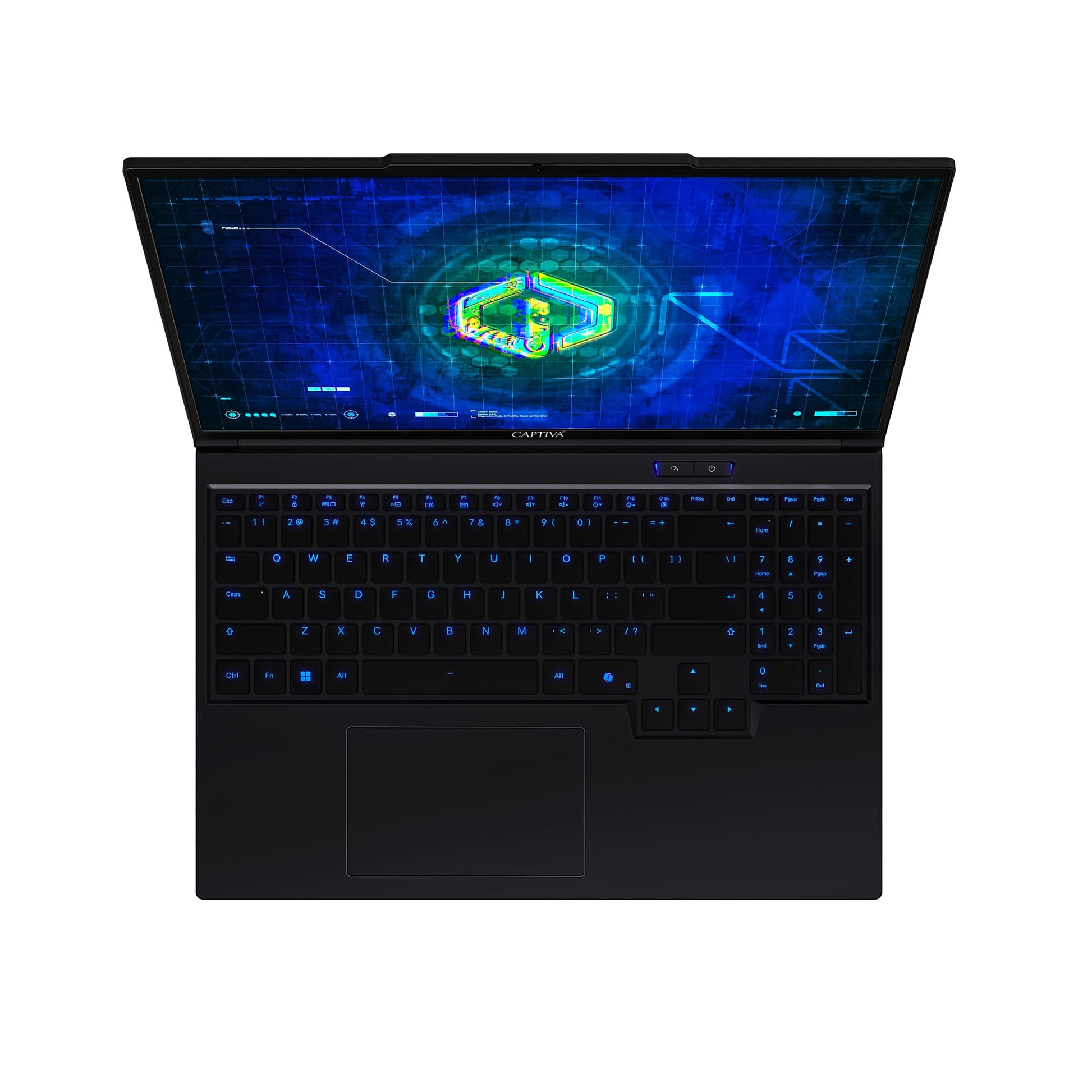 Captiva Highend Gaming I10-3444CH – 16" WQXGA, Core i9 14900HX, 16 GB, 1 TB SSD, RTX 5070 Ti, Win 11 Home
