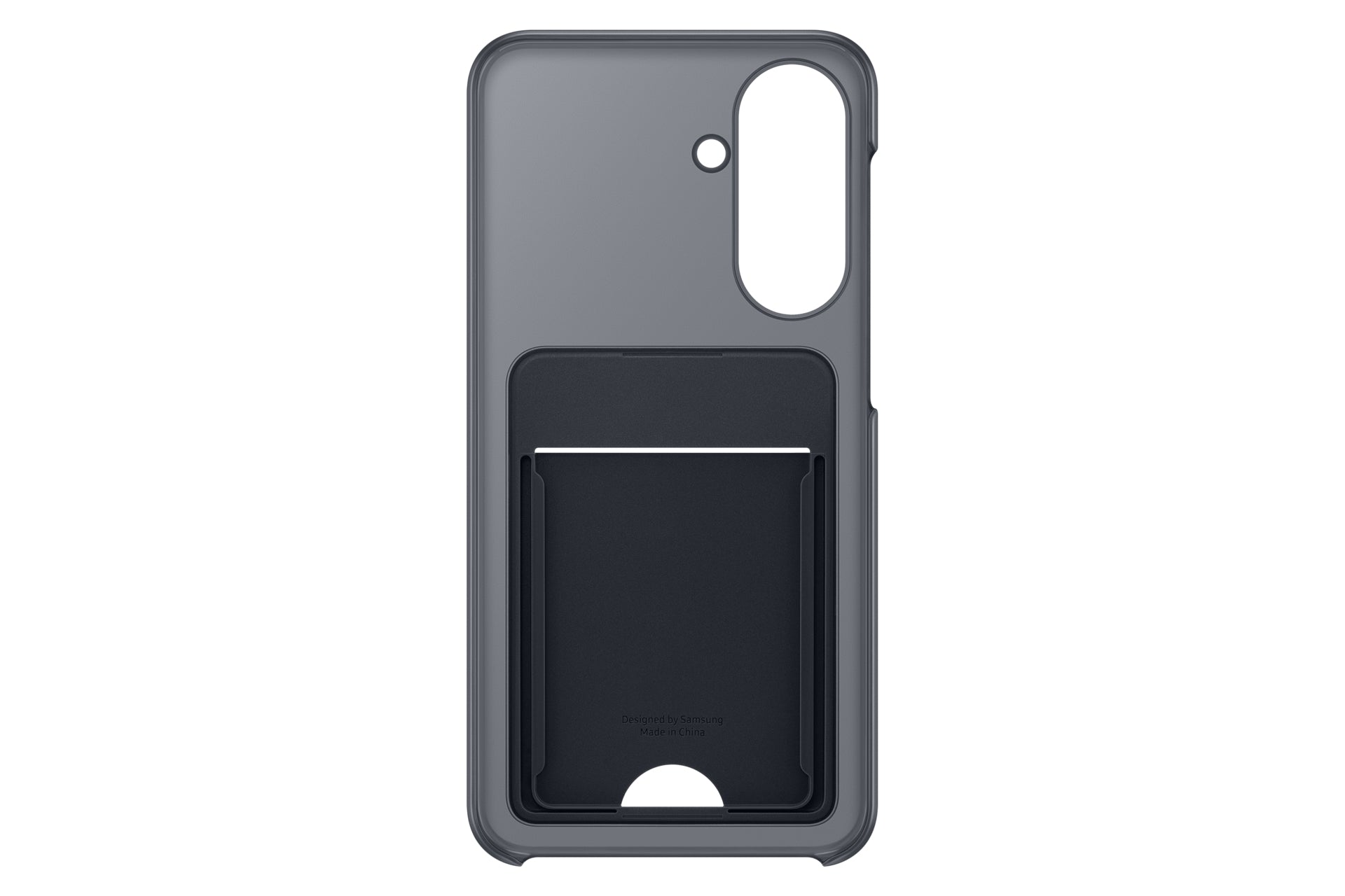 Samsung Backcover – für Samsung Galaxy A27, Kunststoff, schwarz, mit Kartenfach