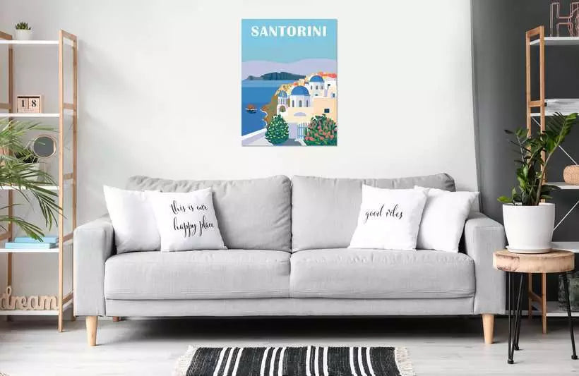 Ravensburger Malen nach Zahlen Set Shades of Santorini – ab 12 Jahren – 1 Bild