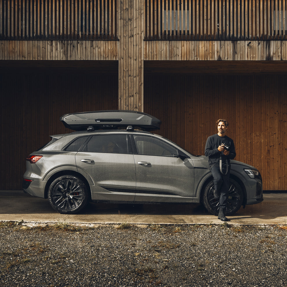 Thule Autodachbox Motion 3 XL – Dachhalterung, Verriegelung inklusive – 500 l, 89 × 43 × 215 cm, bis 75 kg