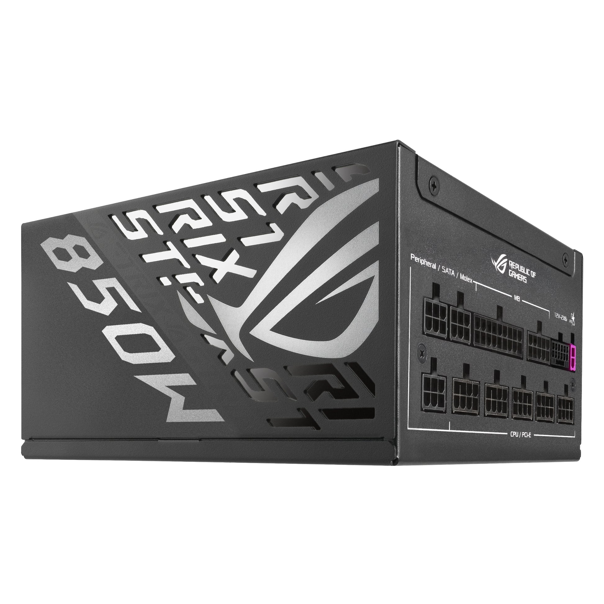 Asus Netzteil – 850 W, Ausgang 12 V, 70,8 A, Eingang 100–240 V, AC, Serie ROG Strix