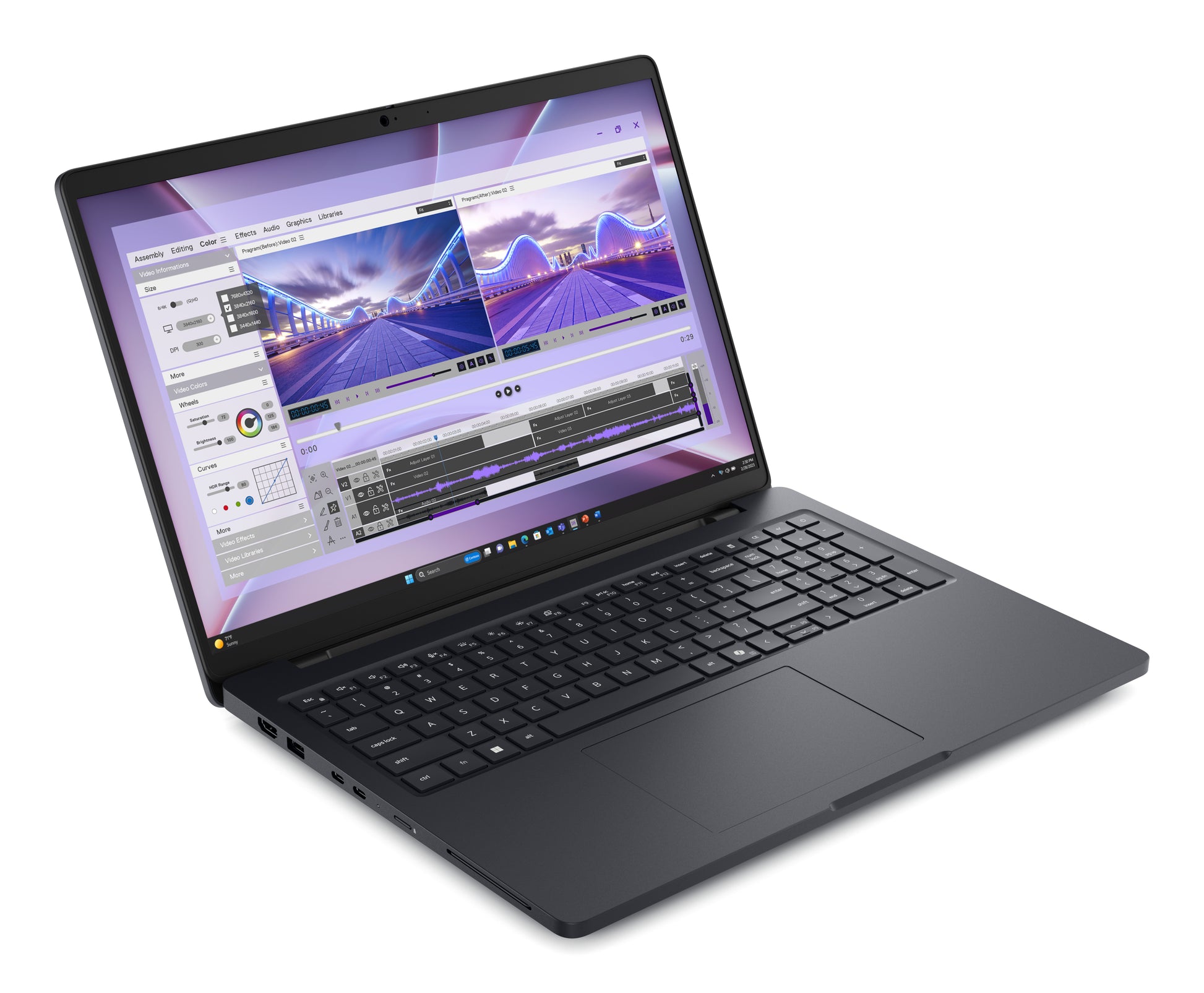 Dell Pro Max 16 – 16" WUXGA, Core Ultra 7 265H, 16 GB, 512 GB SSD, RTX Pro 500, Win 11 Pro
