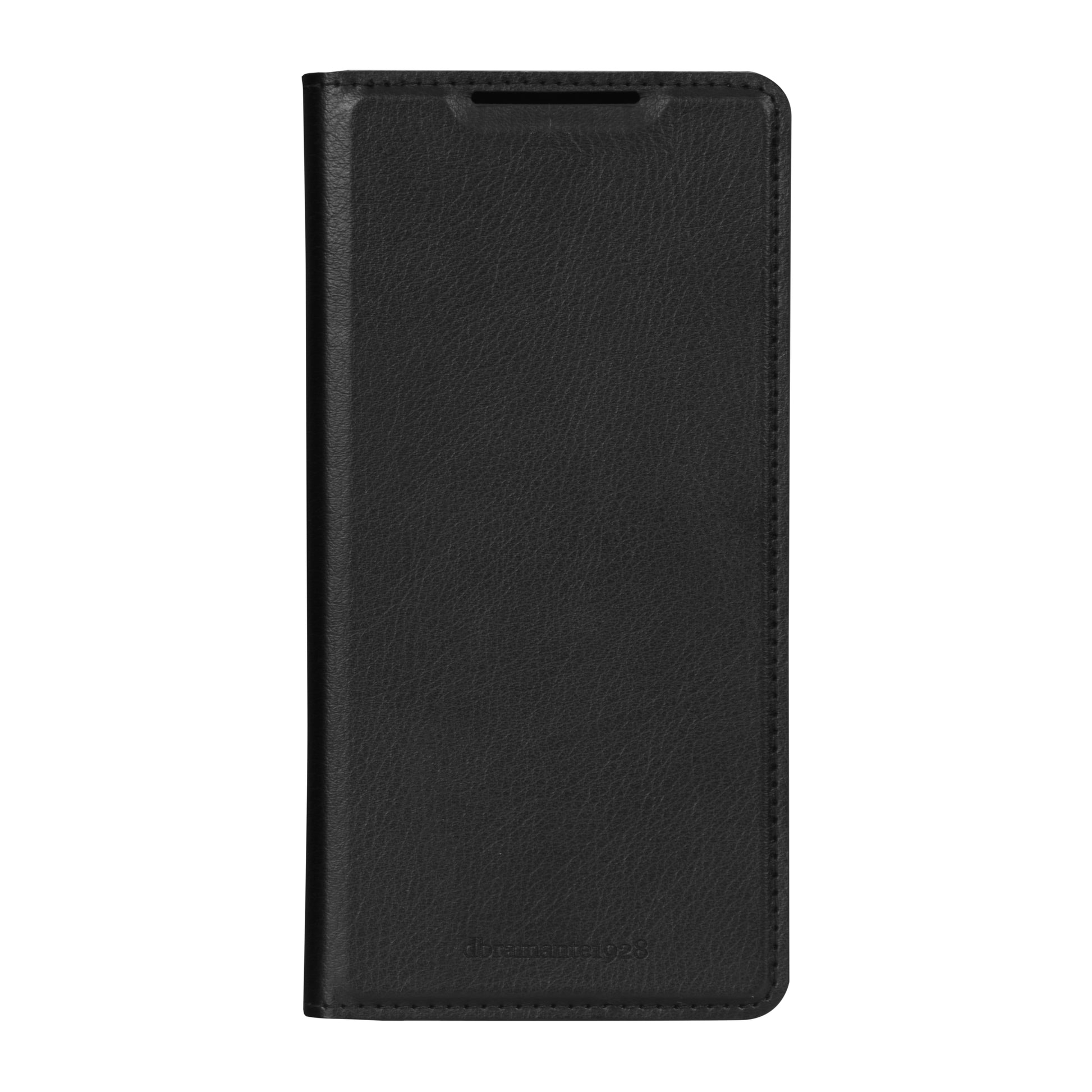 dbramante1928 Oslo Folio – für Google Pixel 7a, mit 1 Kartenfach, Recycling-Kunststoff, schwarz