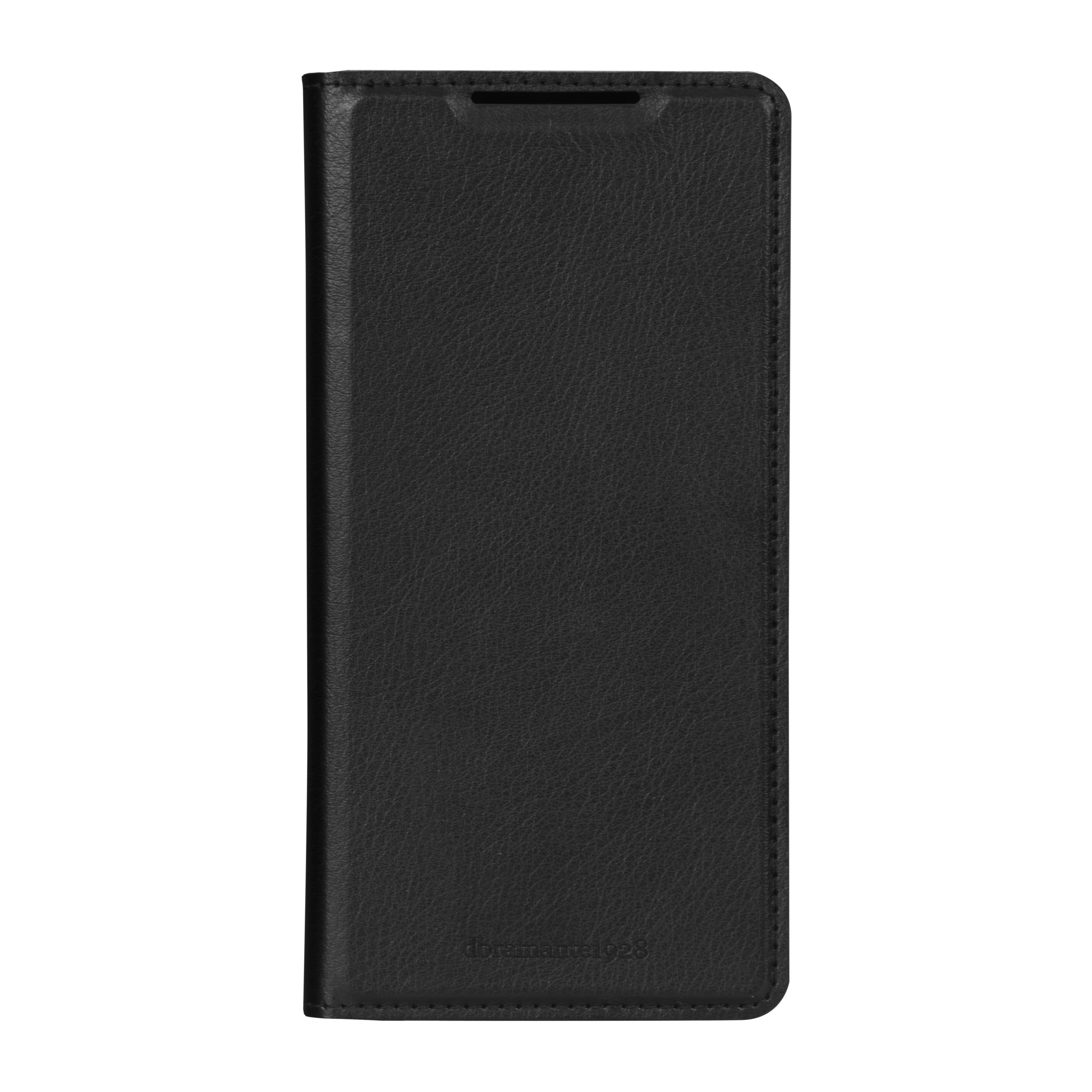 dbramante1928 Oslo Folio – für Google Pixel 7a, mit 1 Kartenfach, Recycling-Kunststoff, schwarz
