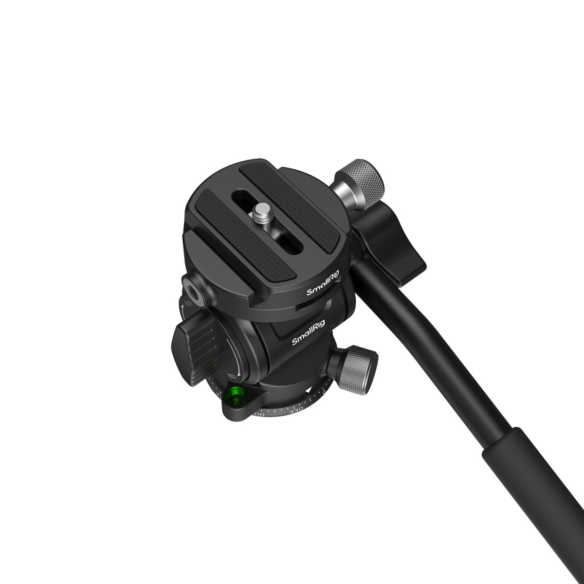 SmallRig CH3 Fluid-Videokopf – 85 mm, 271 g, Traglast 3 kg, 360° – für 1/4" – Schwarz