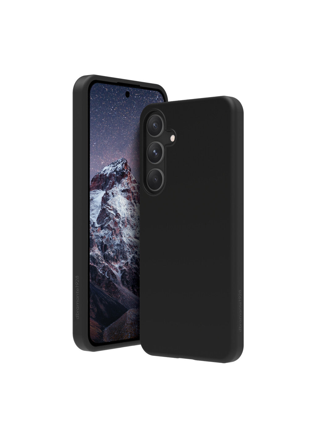 dbramante1928 Backcover – für Samsung Galaxy S24, Recycling-Kunststoff + Silikon, schwarz