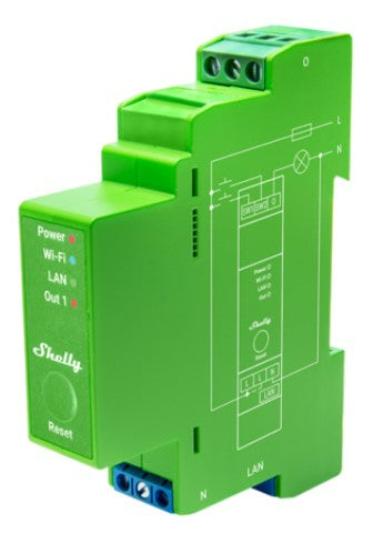 Shelly Pro Dimmer 1PM – Zubehör – Dimmer, WLAN, 200 W