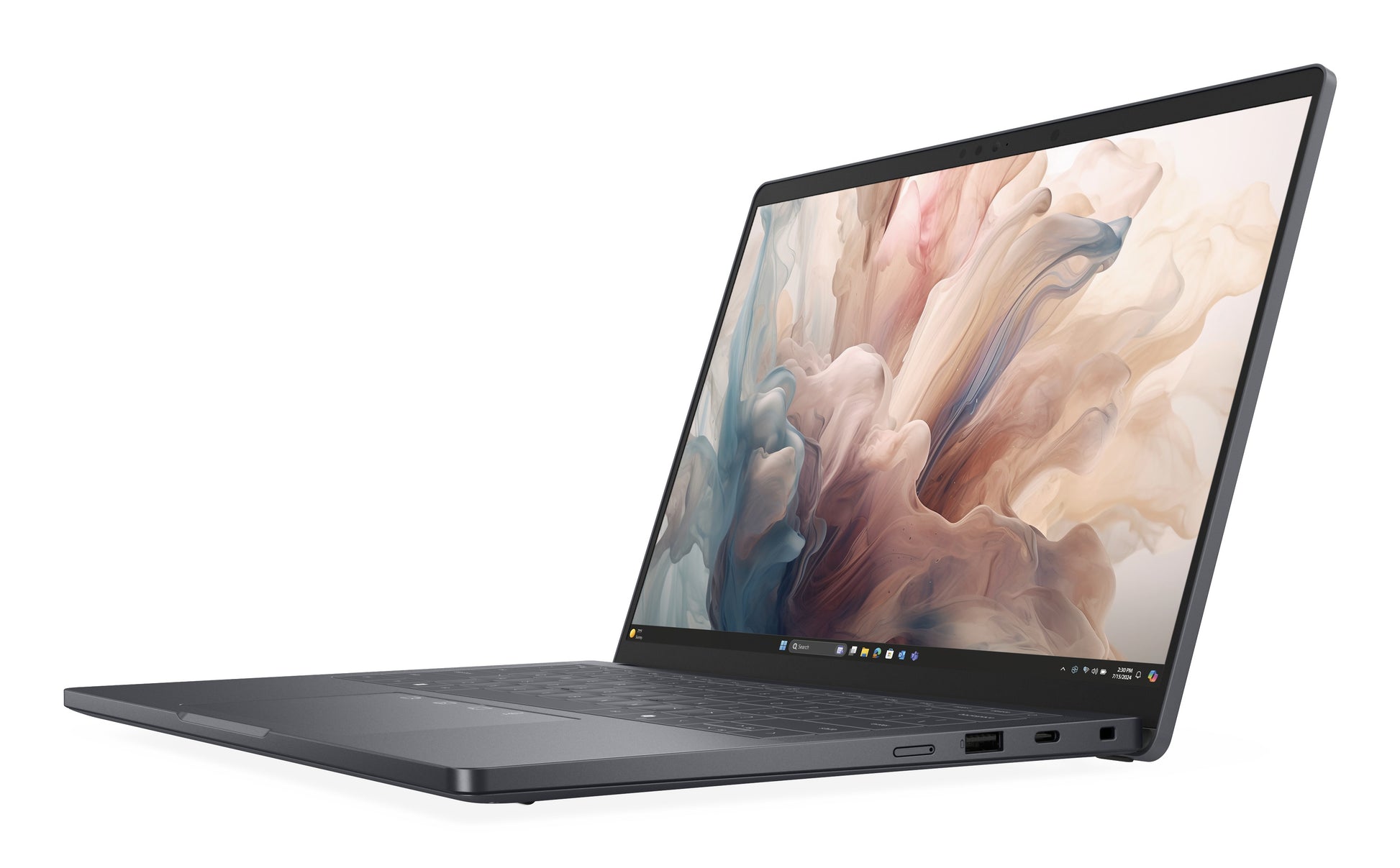 Dell Pro 14 Premium – 14" WQXGA+ OLED Touch, Core Ultra 7 268V, 32 GB, 512 GB SSD, Win 11 Pro, QWERTZ (CH)