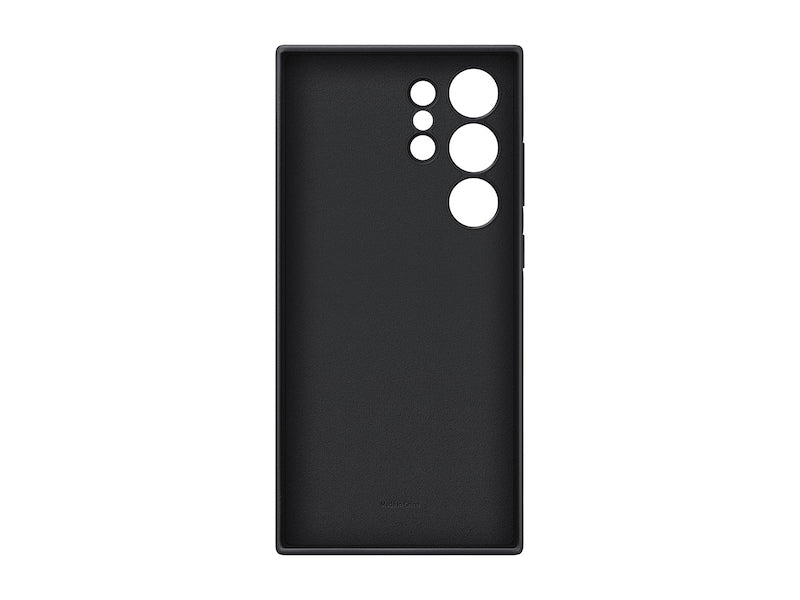 Samsung Backcover – für Samsung Galaxy S24 Ultra – schwarz – Kunstleder