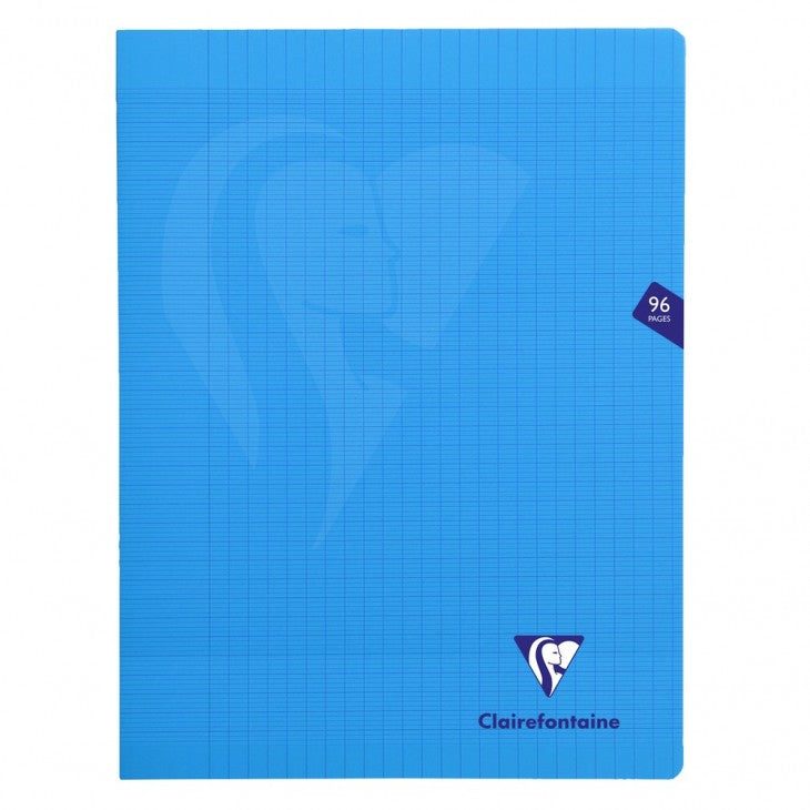Clairefontaine Notizheft – A4 – liniert – 96 Seiten – 90 g/m², mehrfarbig, PEFC