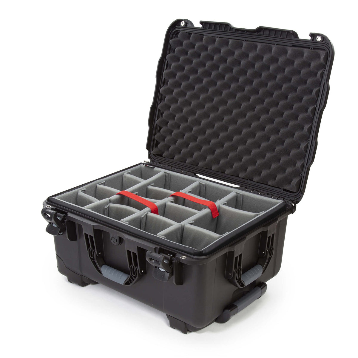 Nanuk Schutzkoffer 950 – 52,1 l, Nylon, wasserdicht, schwarz, 46,5 × 29,7 × 57,9 cm
